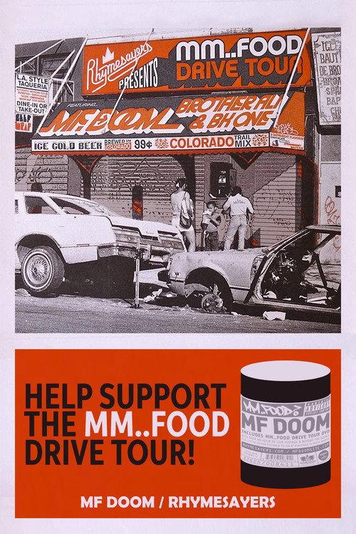 Mm.. Food Drive Tour 2007 official movie poster