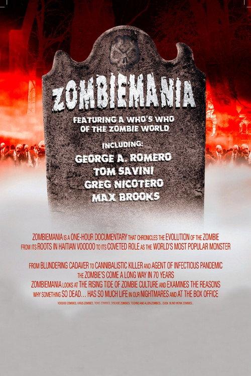 Zombiemania 2008 official movie poster