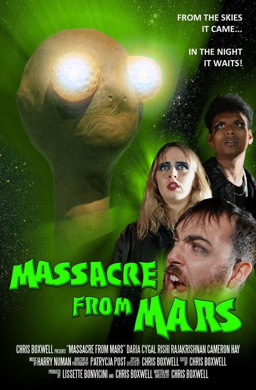 Massacre From Mars 2025 official movie poster