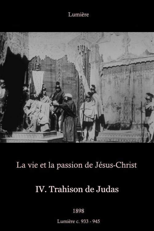 IV. Trahison de Judas 1898 official movie poster