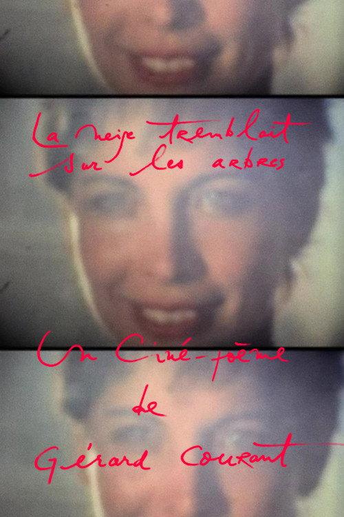 La Neige tremblait sur les arbres 1984 official movie poster