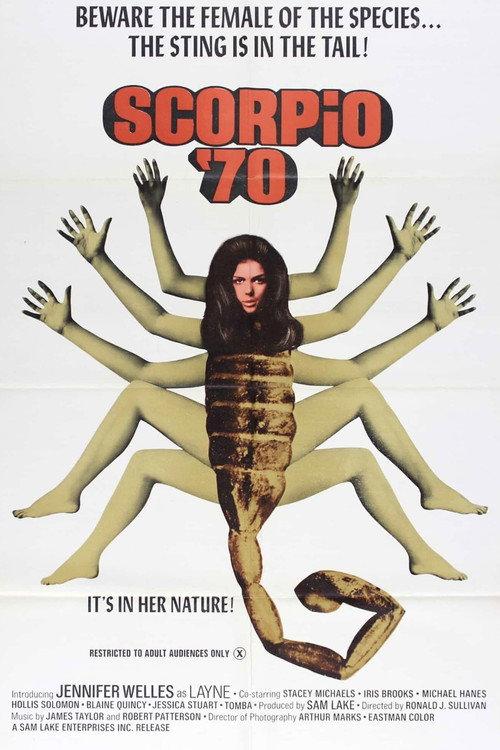 Scorpio '70 1970 official movie poster