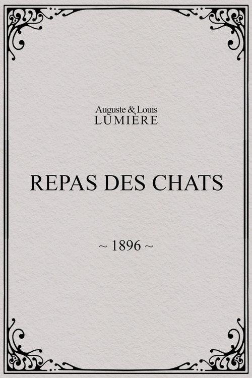 Repas des chats 1896 official movie poster