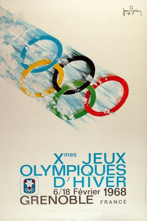 Snows of Grenoble 1968 official movie poster