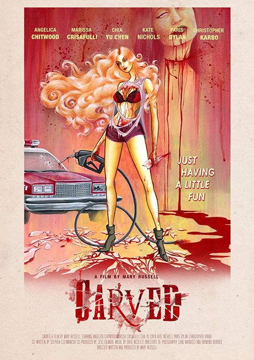 Carved 2015 official movie poster