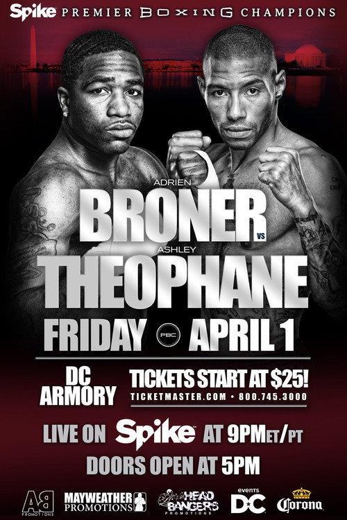 Adrien Broner vs. Ashley Theophane 2016 official movie poster