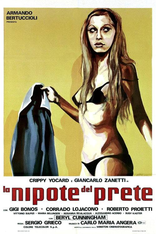 La nipote del prete 1976 official movie poster