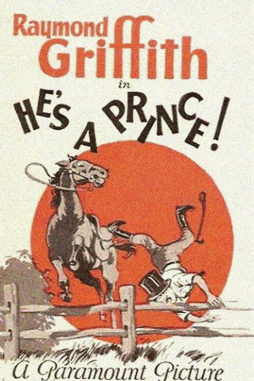 He's a Prince! 1925 official movie poster