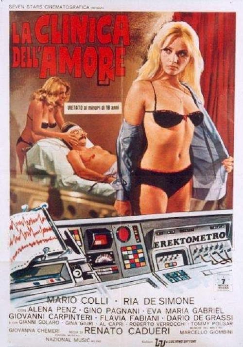 La clinica dell'amore 1976 official movie poster