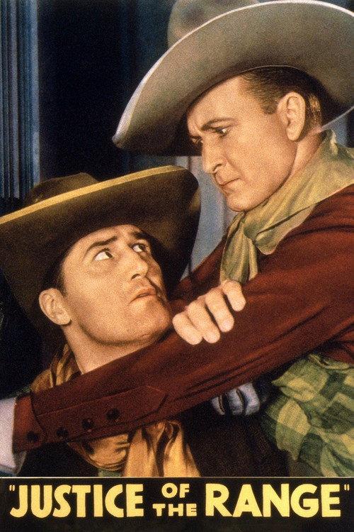 Justice of the Range 1935 official movie poster