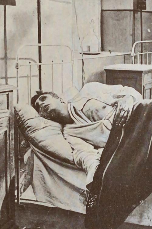 Poor Man Died in a Military Hospital 1916 official movie poster