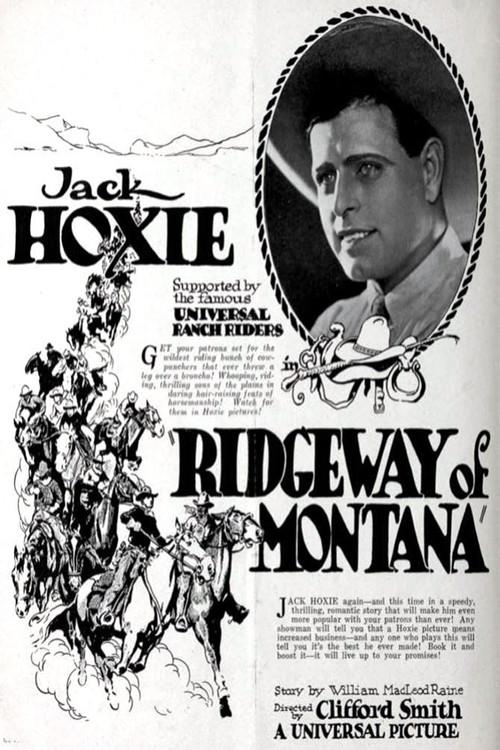 Ridgeway of Montana 1924 official movie poster
