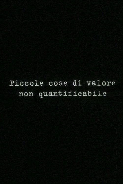 Small things of unquantifiable value 1999 official movie poster