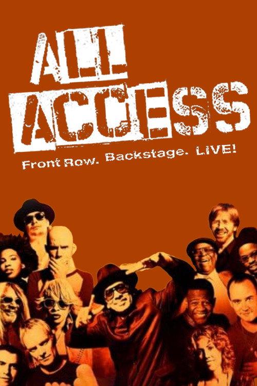 All Access: Front Row. Backstage. Live! 2001 official movie poster