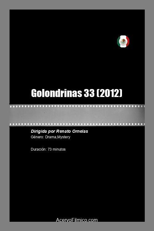 Golondrinas 33 2012 official movie poster