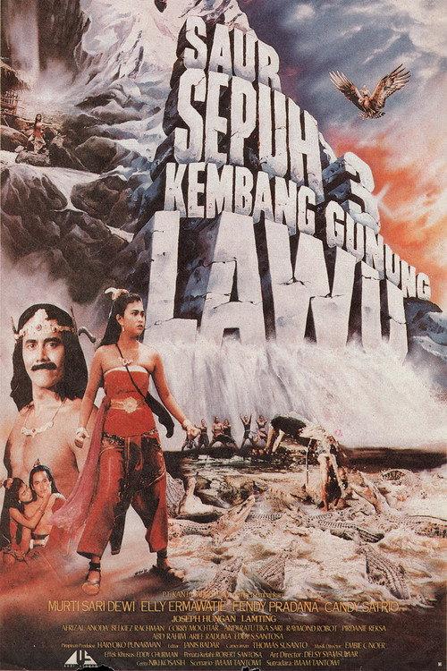 Saur Sepuh III: The Flower of Mount Lawu 1990 official movie poster