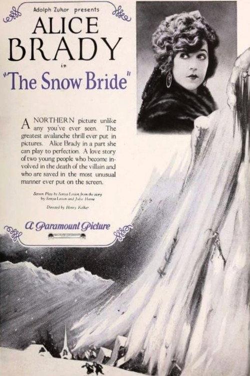 The Snow Bride 1923 official movie poster