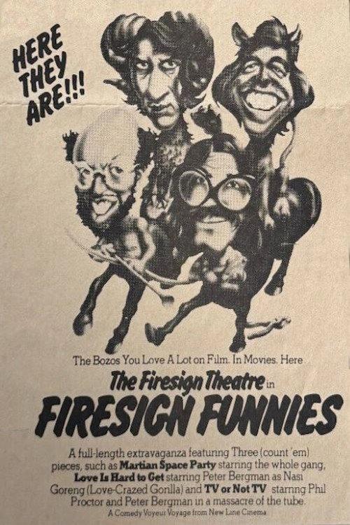 Firesign Funnies 1974 official movie poster