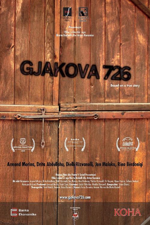 Gjakova 726 2009 official movie poster