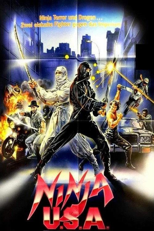 Ninja USA 1985 official movie poster