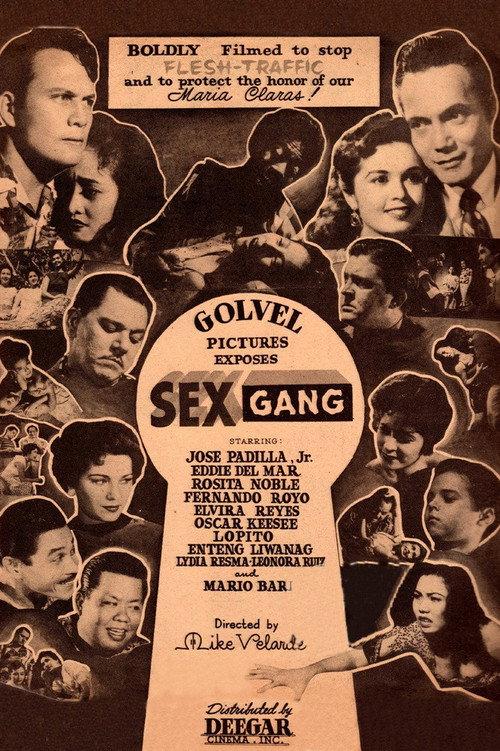 Sex Gang 1954 official movie poster