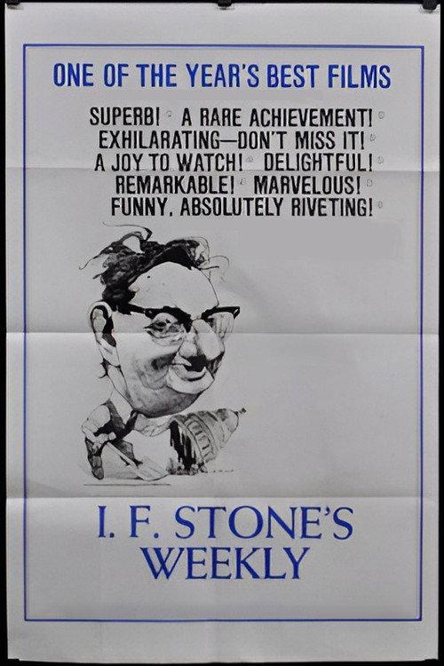 I.F. Stone's Weekly 1973 official movie poster