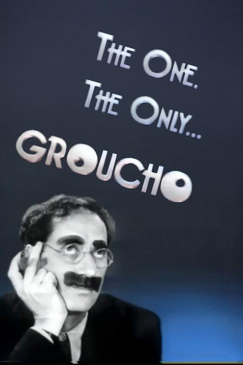 The One, the Only... Groucho 1991 official movie poster