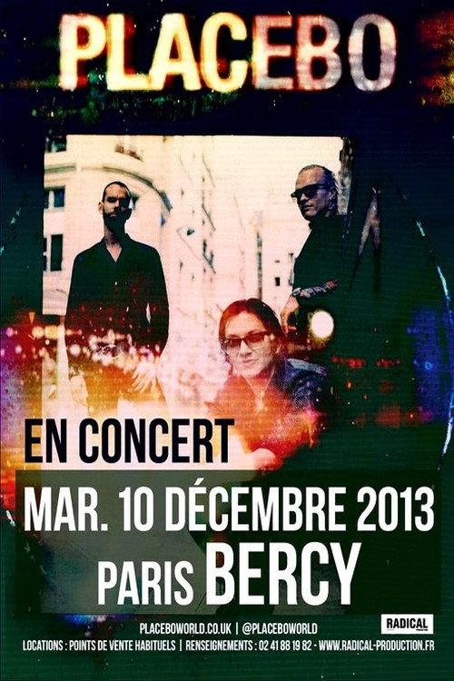 Placebo In concert Paris 2013 2013 official movie poster