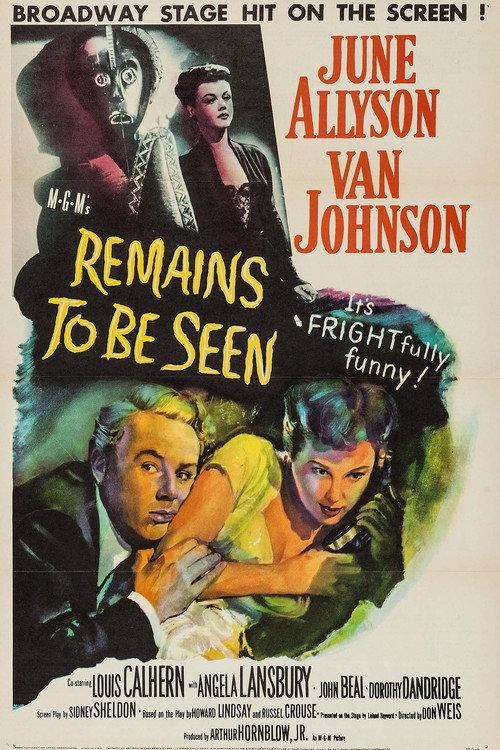 Remains to Be Seen 1953 official movie poster