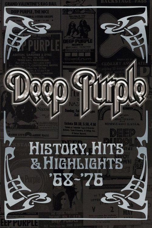Deep Purple - History, Hits & Highlights '68-'76 2009 official movie poster