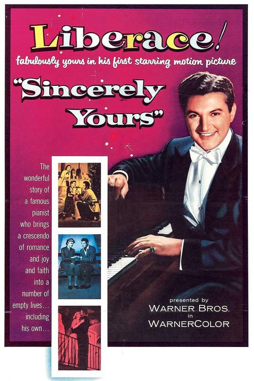 Sincerely Yours 1955 official movie poster