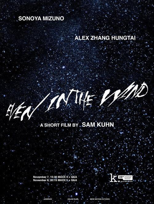 Even in the Wind 2024 official movie poster