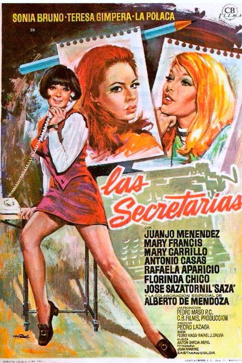 Las secretarias 1968 official movie poster