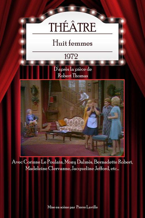 Huit femmes 1972 official movie poster