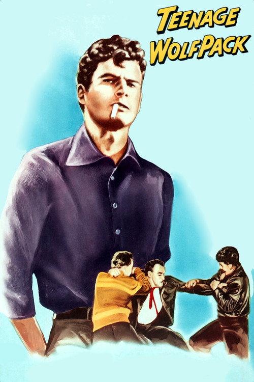 Teenage Wolfpack 1956 official movie poster