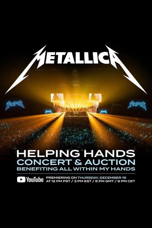 Metallica: Helping Hands Concert & Auction 2024 official movie poster
