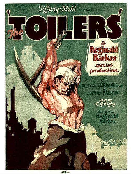 The Toilers 1928 official movie poster