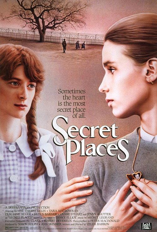 Secret Places 1984 official movie poster