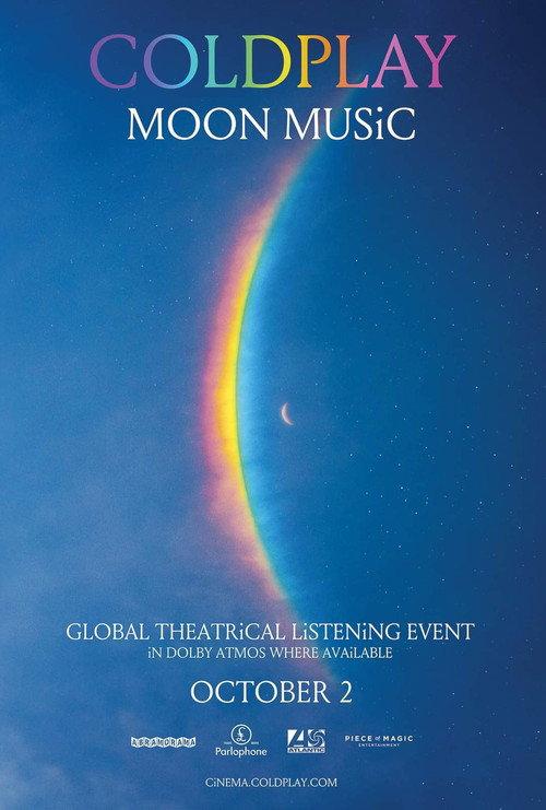 Coldplay: Moon Music - Global Theatrical Listening Event 2024 official movie poster