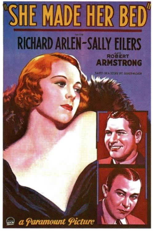 She Made Her Bed 1934 official movie poster