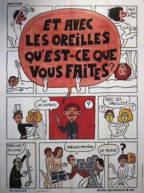 Et avec les oreilles qu'est-ce que vous faites? 1974 official movie poster