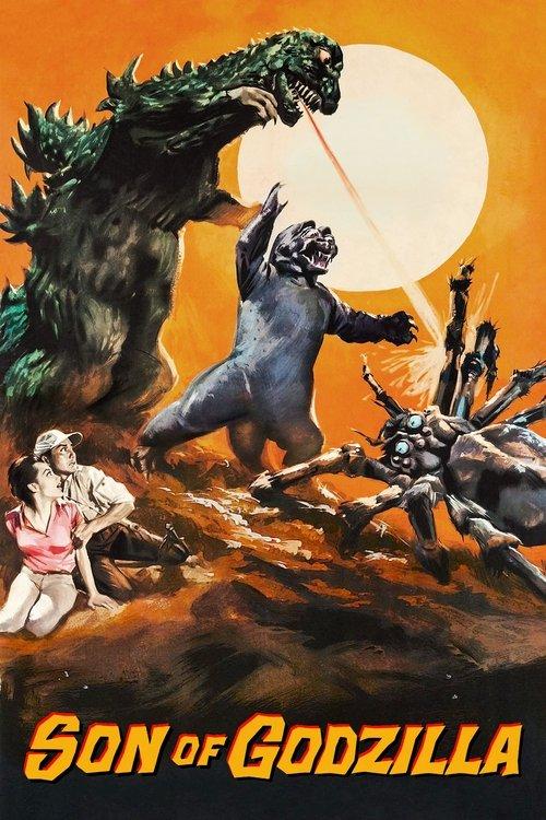 Son of Godzilla 1967 official movie poster