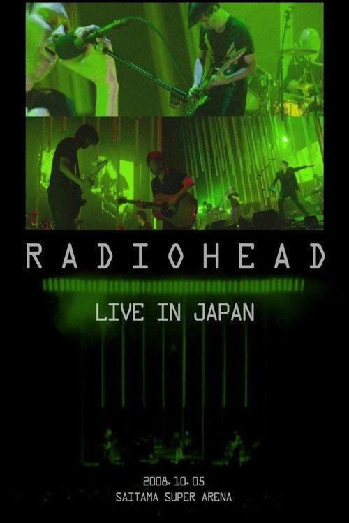 Radiohead: Live in Japan 2008 2008 official movie poster