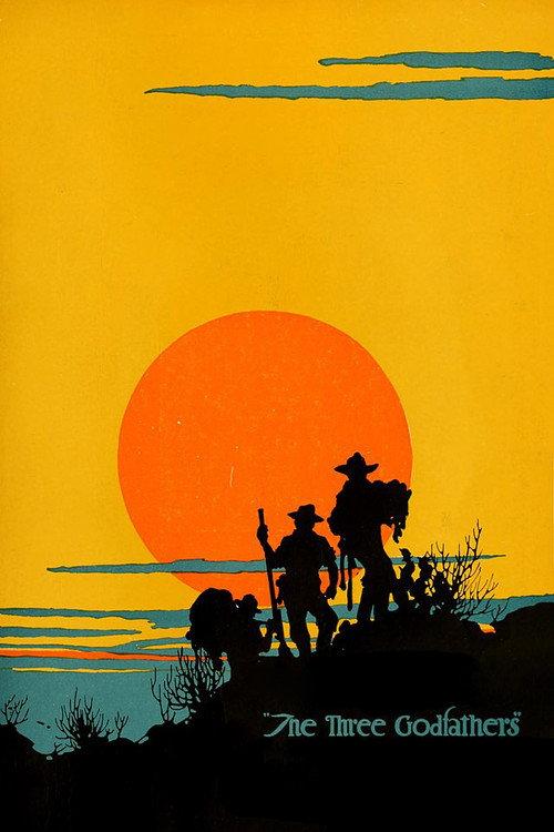 The Three Godfathers 1916 official movie poster
