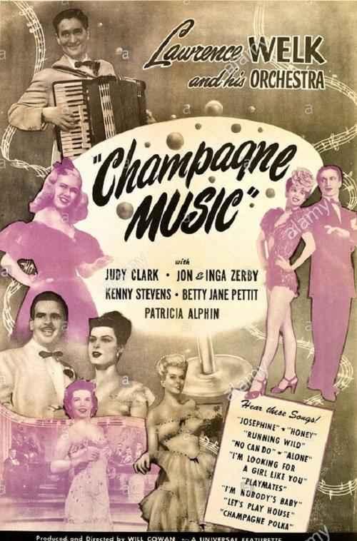 Champagne Music 1946 official movie poster
