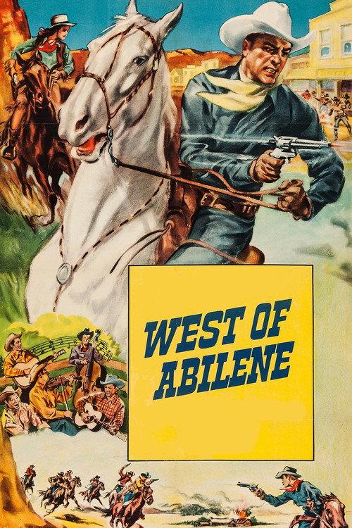 West of Abilene 1940 official movie poster