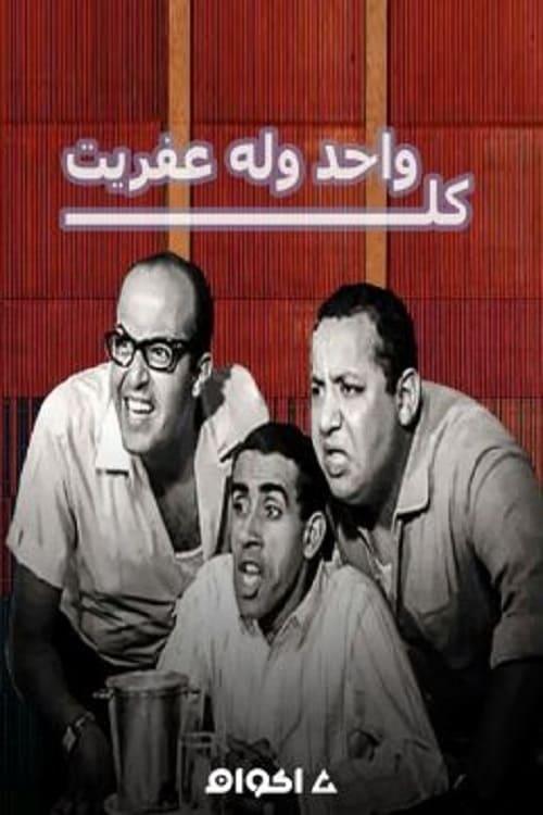 Kol Wahed we loh Afreeto 1970 official movie poster