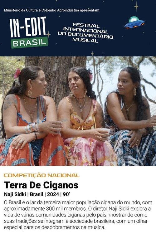 Terra De Ciganos 2024 official movie poster