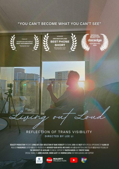 Living Out Loud: Reflection of Trans Visibility 2024 official movie poster