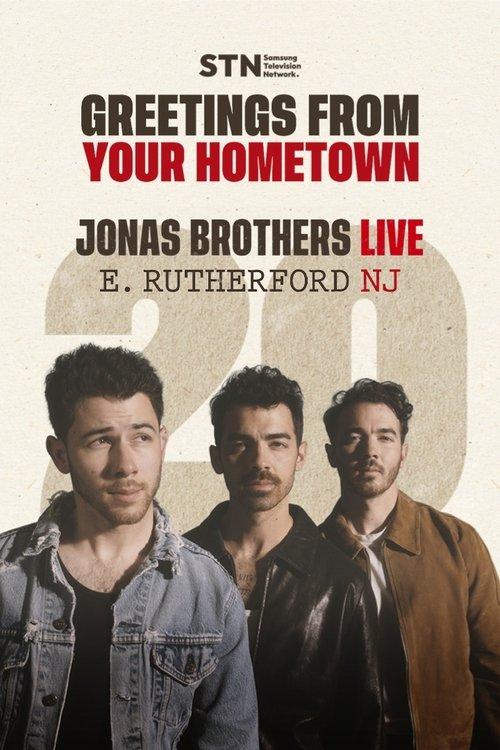JONAS20 Greetings from Your Hometown - East Rutherford, NJ 2025 official movie poster